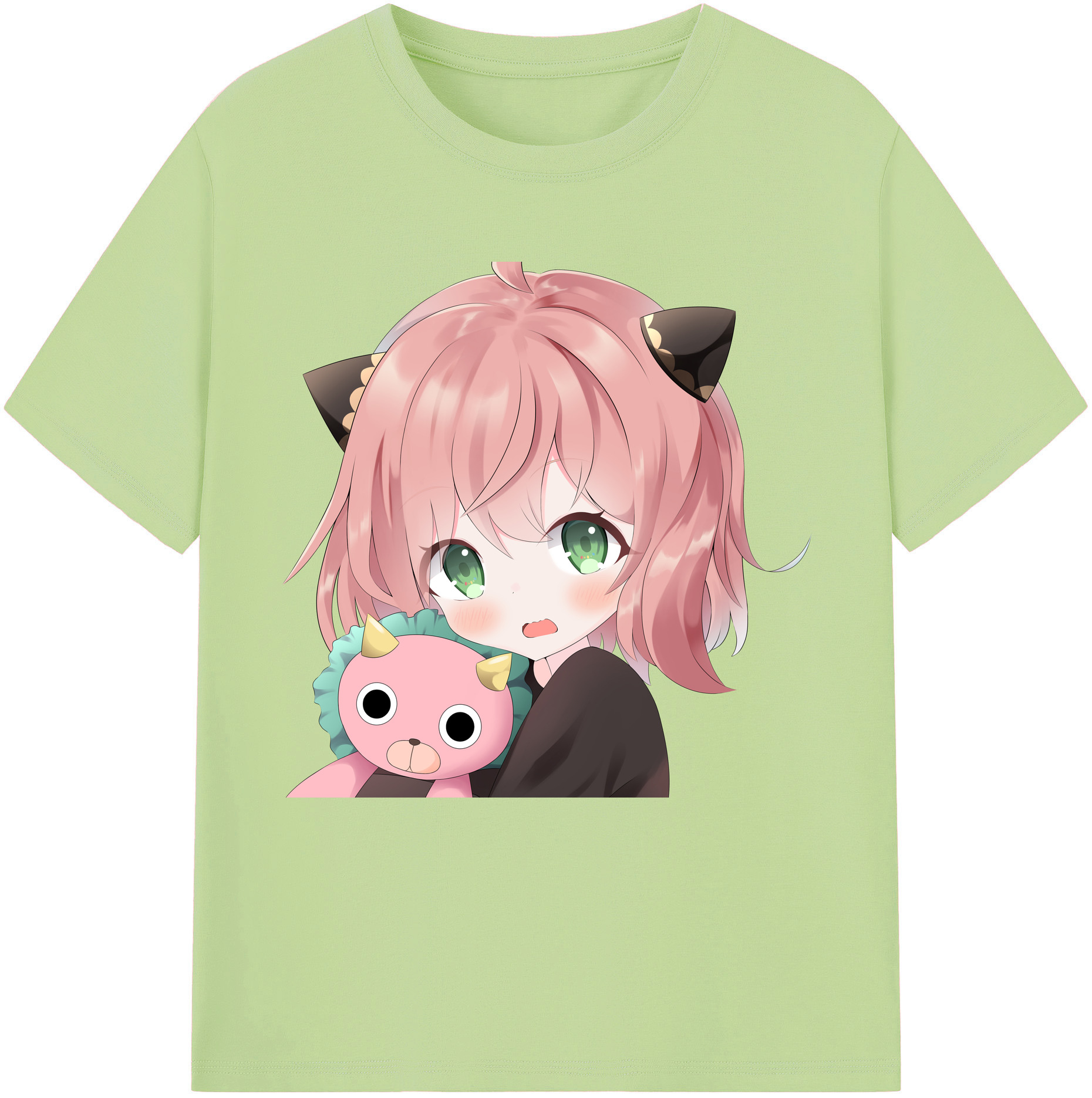 （画像用） SPY×FAMILY间谍家家酒 綿100％半袖Tシャツ（フロントプリント）